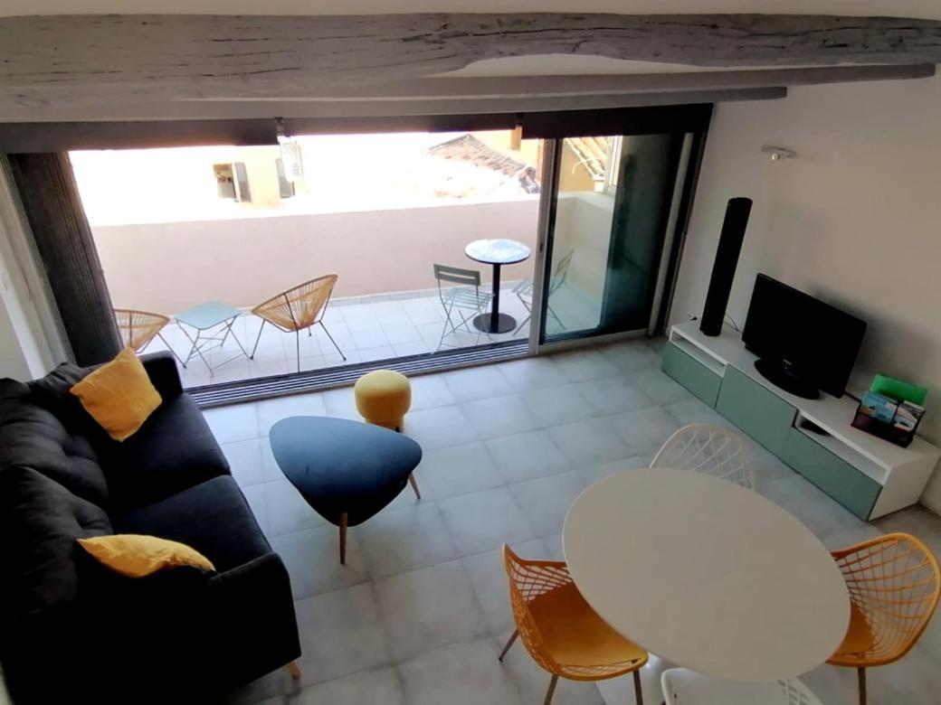 Charmant Appartement Terrasse Sur Les Toits Grasse Buitenkant foto