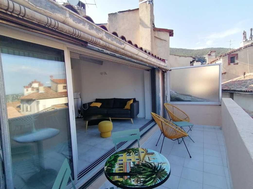 Charmant Appartement Terrasse Sur Les Toits Grasse Buitenkant foto